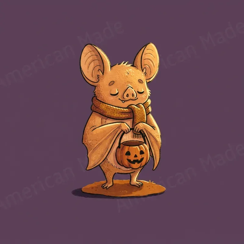 Halloween Storybook Gouache Cliparts