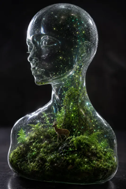 Glass Terrarium Portraits