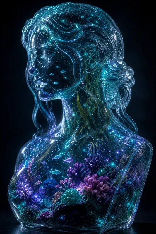 Glass Terrarium Portraits