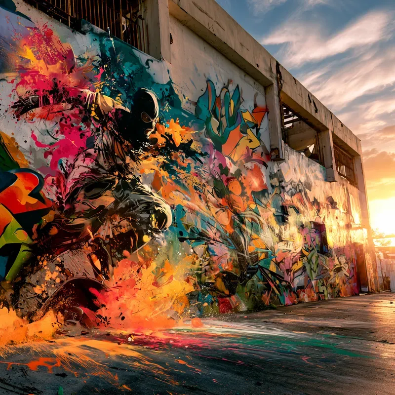 Bold Urban Street Art Murals