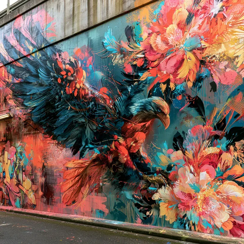 Bold Urban Street Art Murals