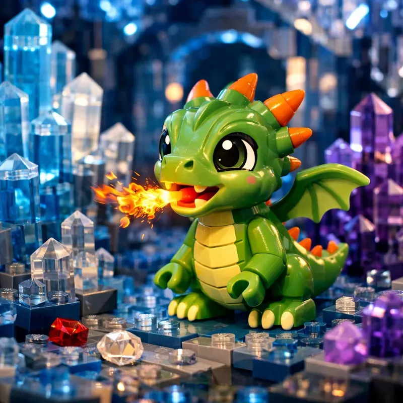 Lego Cinematic 3D Character Scenes