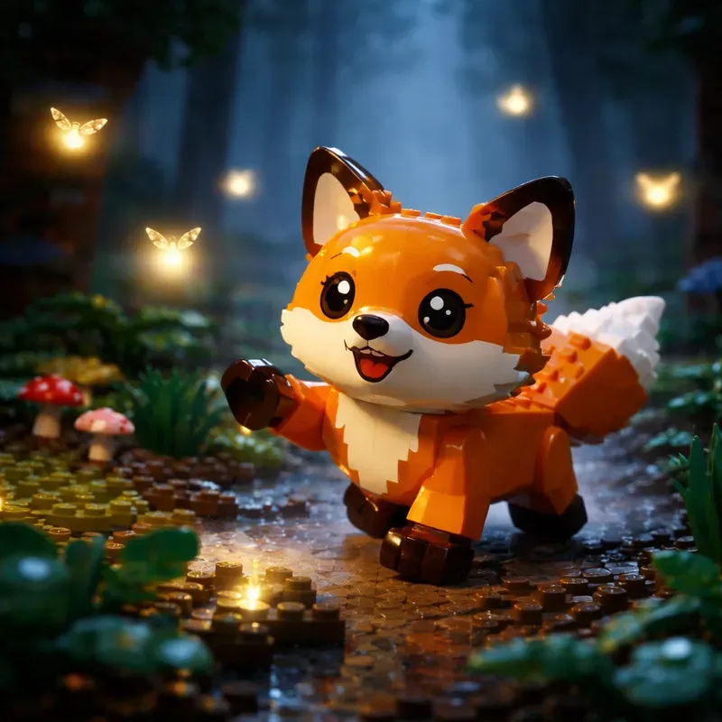 Lego Cinematic 3D Character Scenes
