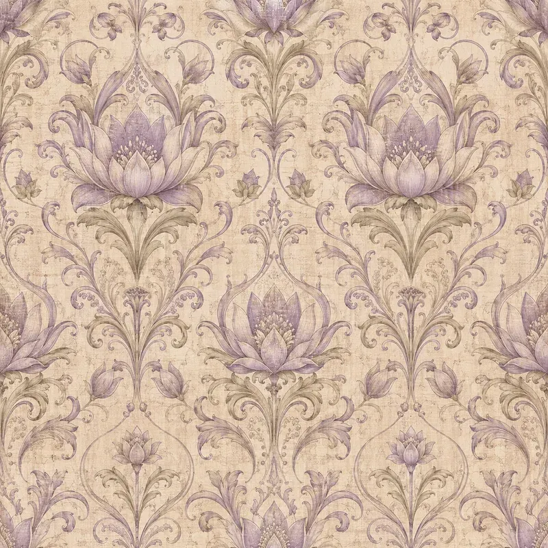 Vintage Damask Seamless Patterns