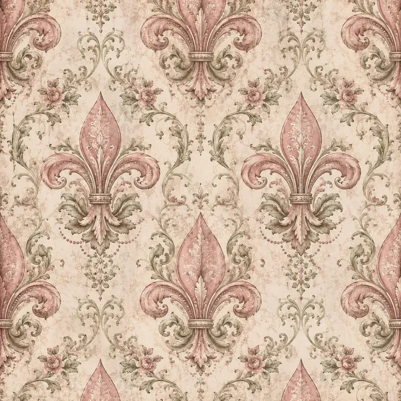 Vintage Damask Seamless Patterns