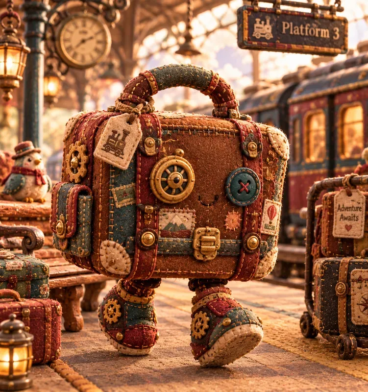 Steampunk Plush Inventors And Machines