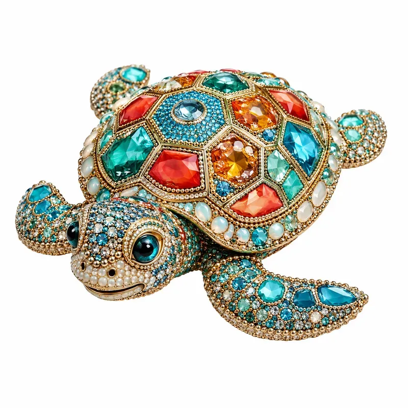 Jeweled Fantasy Animal Art