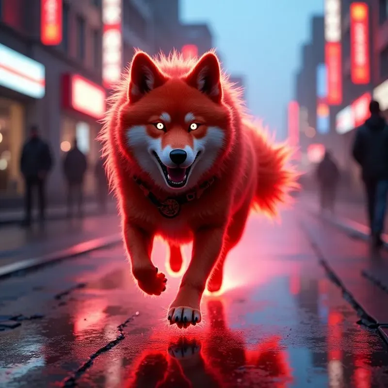 Vibrant And Fast Art Cyberpunk Style