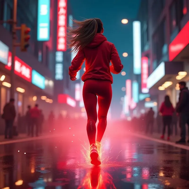 Vibrant And Fast Art Cyberpunk Style