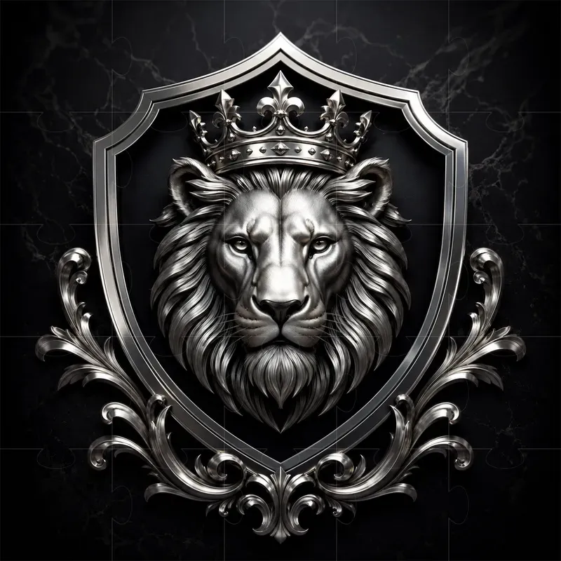 Luxury Metallic Brand Icons