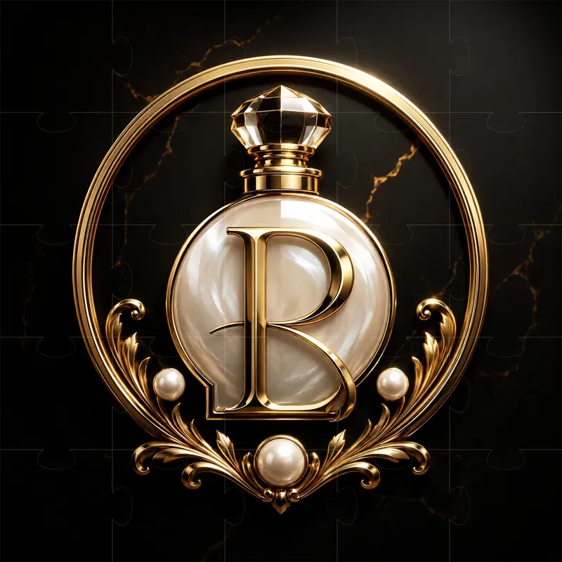 Luxury Metallic Brand Icons
