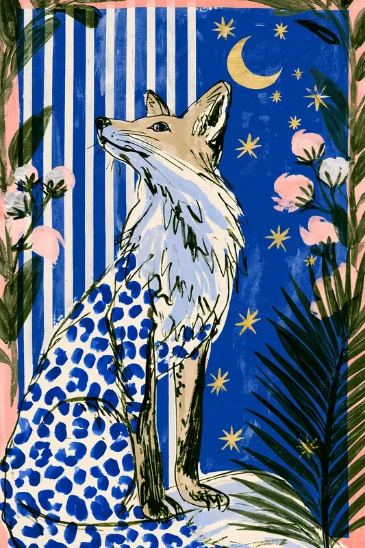 Wild Stripes Editorial Art