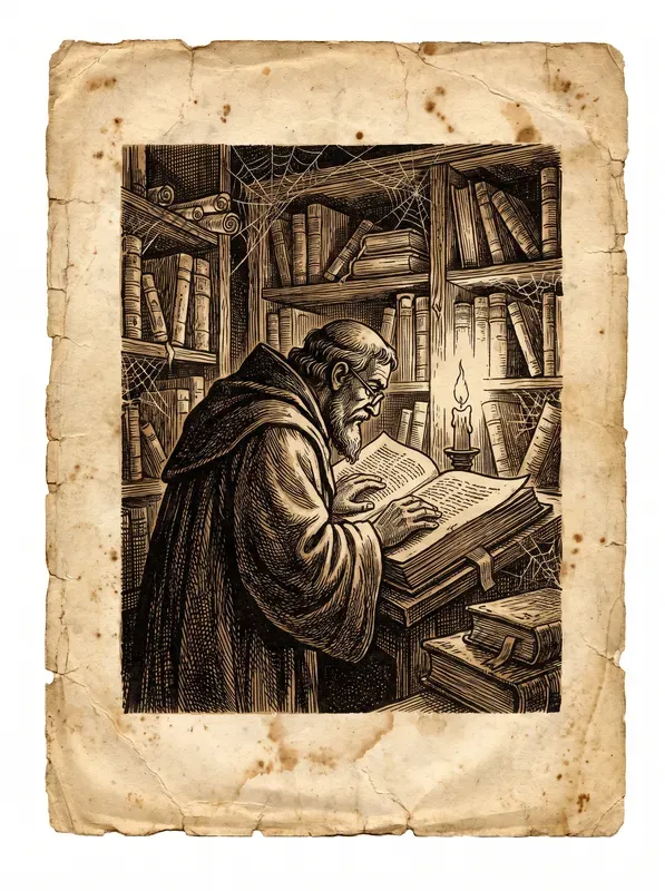 Vintage Woodcut Engraving Art