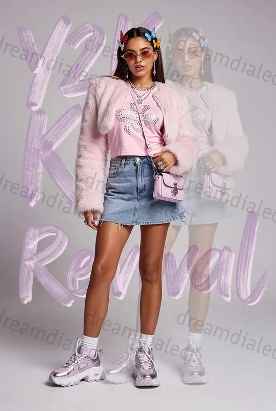 Double Exposure Fashion Trend Posters