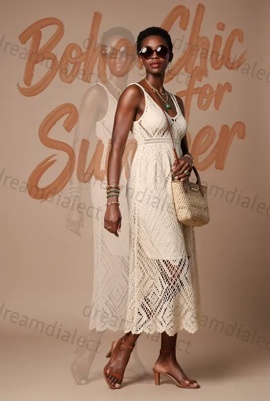 Double Exposure Fashion Trend Posters