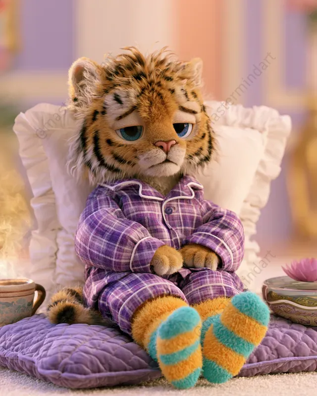 Sleepy 3D Animal Pajamas