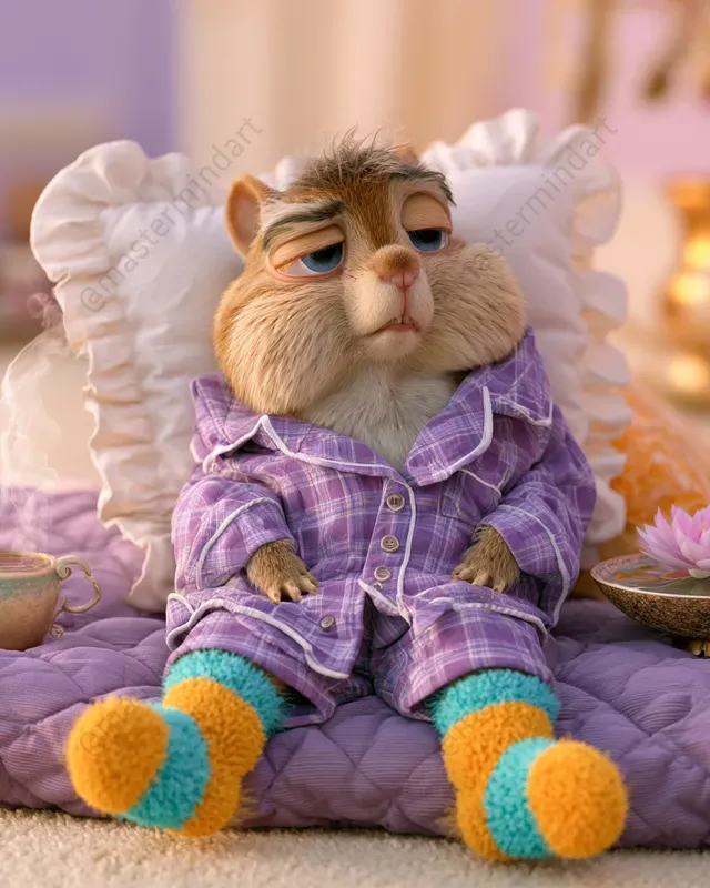 Sleepy 3D Animal Pajamas