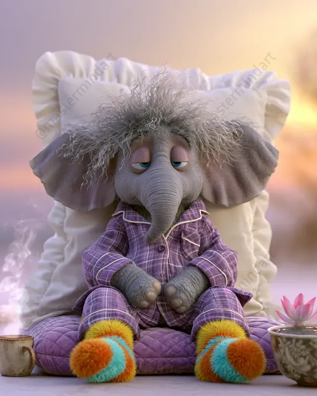 Sleepy 3D Animal Pajamas