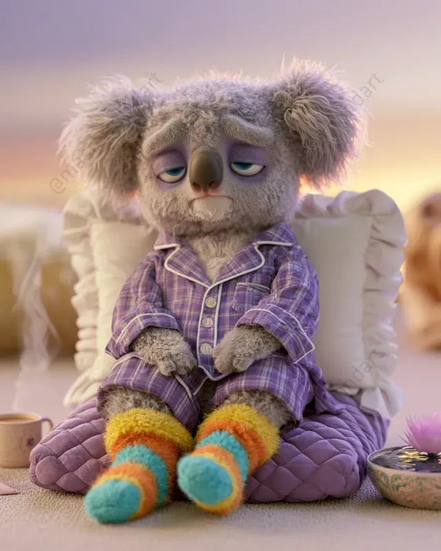 Sleepy 3D Animal Pajamas