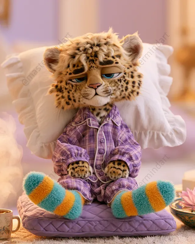 Sleepy 3D Animal Pajamas
