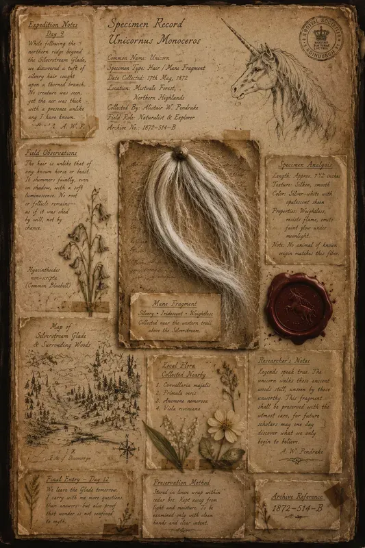 Unicorn Discovery Archive Junk Journals