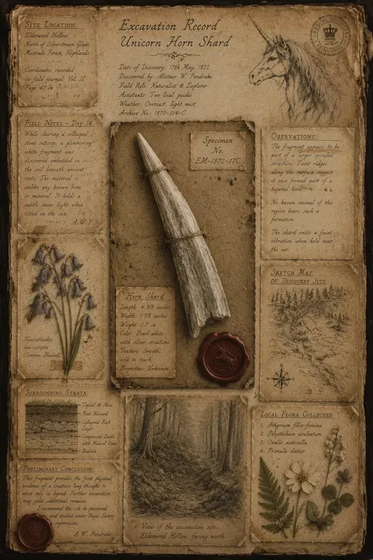 Unicorn Discovery Archive Junk Journals