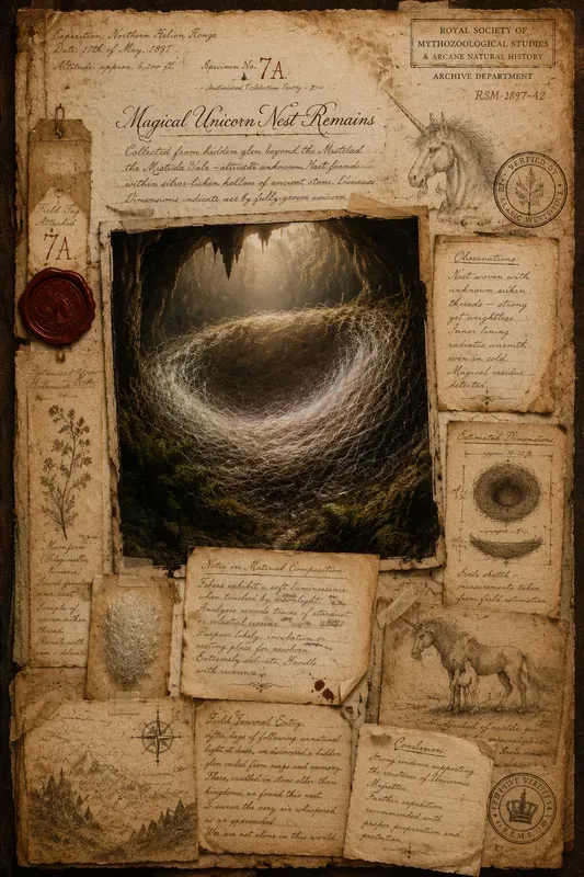 Unicorn Discovery Archive Junk Journals