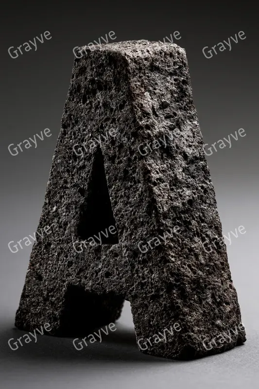 Raw Industrial 3D Typography