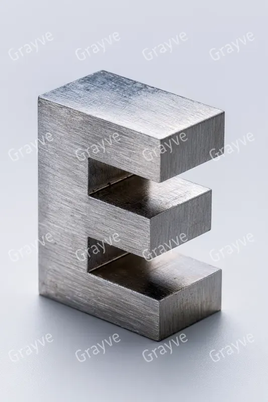 Raw Industrial 3D Typography