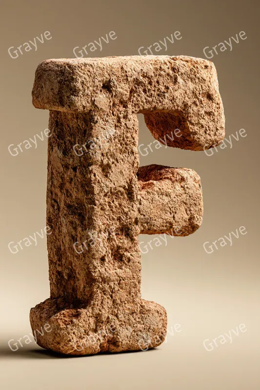 Raw Industrial 3D Typography