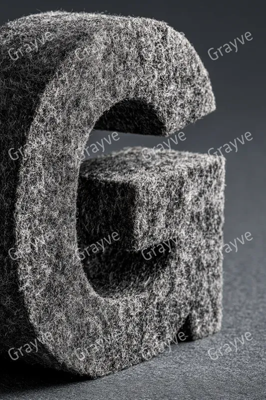 Raw Industrial 3D Typography