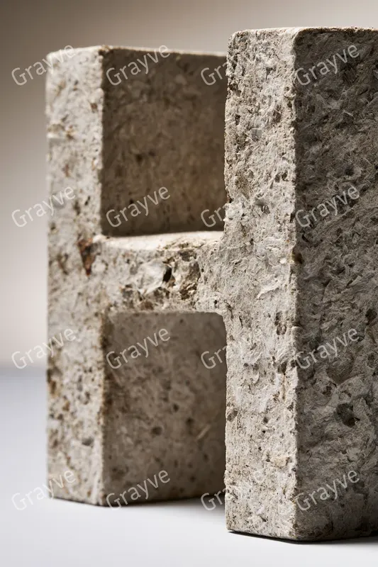 Raw Industrial 3D Typography