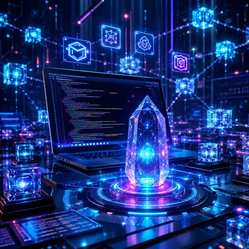 Cyber Neon Coding Hubs