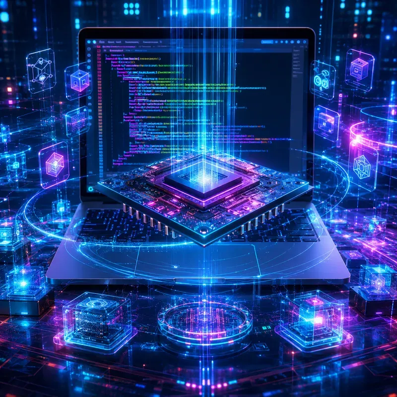 Cyber Neon Coding Hubs