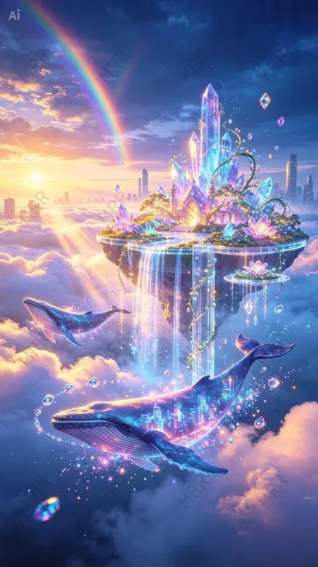 Surreal Floating City Creators