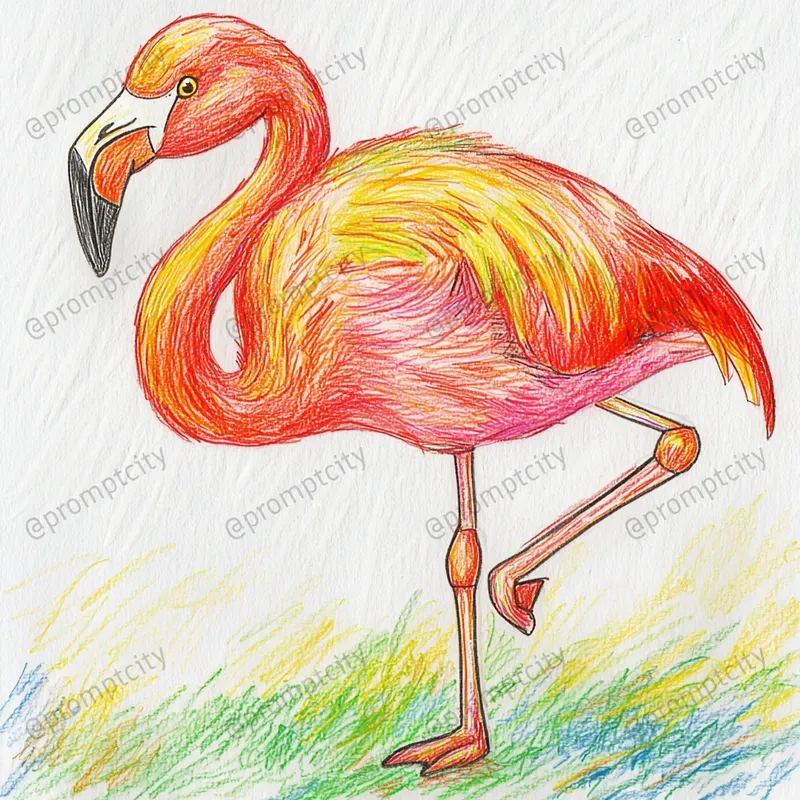 Whimsical Pastel Scribble Art