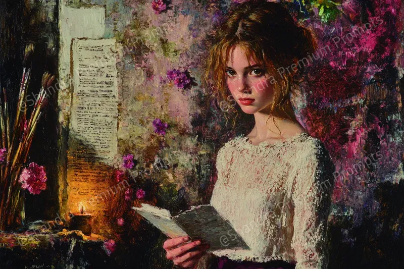 Vintage Impasto Oil Paintings