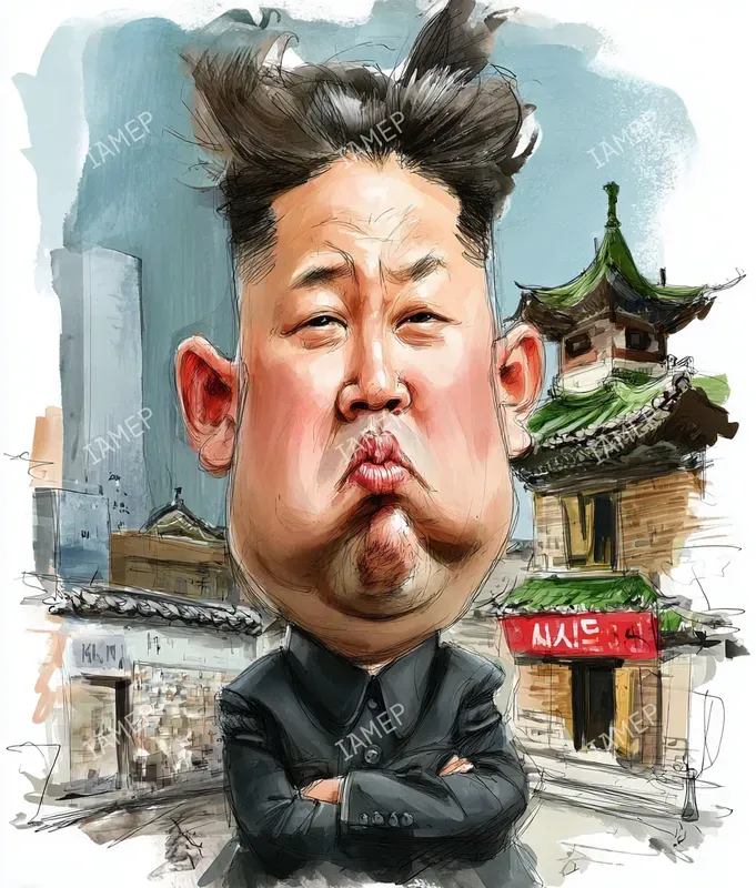 Caricature Portrait Scenes