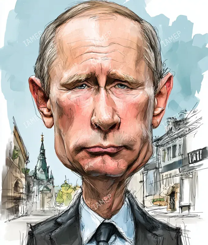 Caricature Portrait Scenes