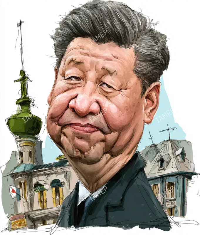 Caricature Portrait Scenes
