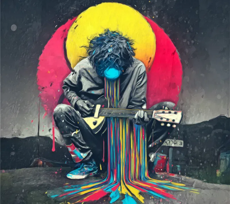 Surreal Cosmic Icon Visions