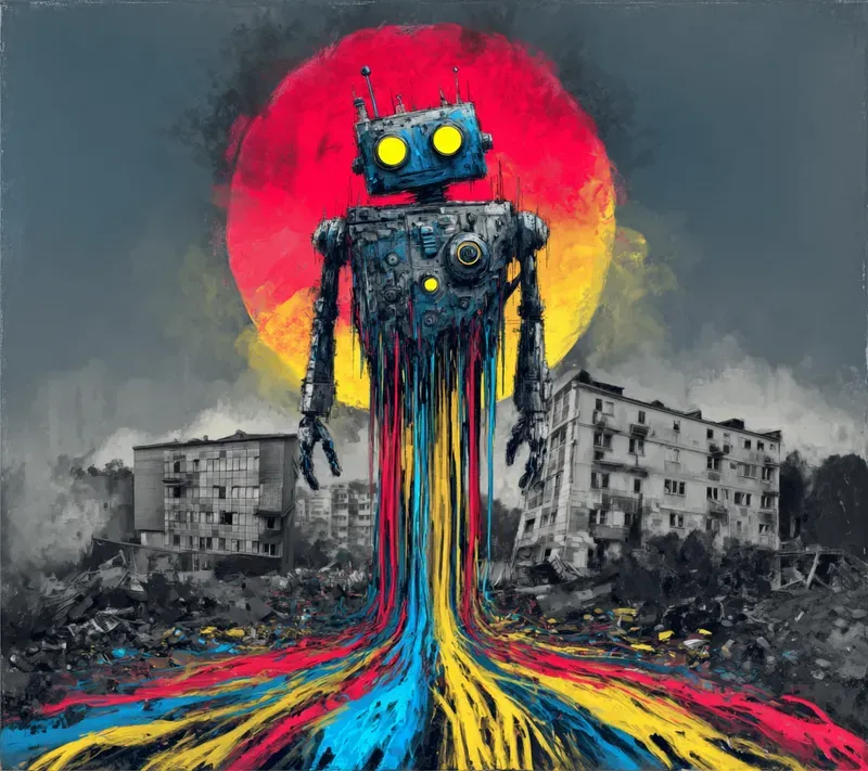 Surreal Cosmic Icon Visions