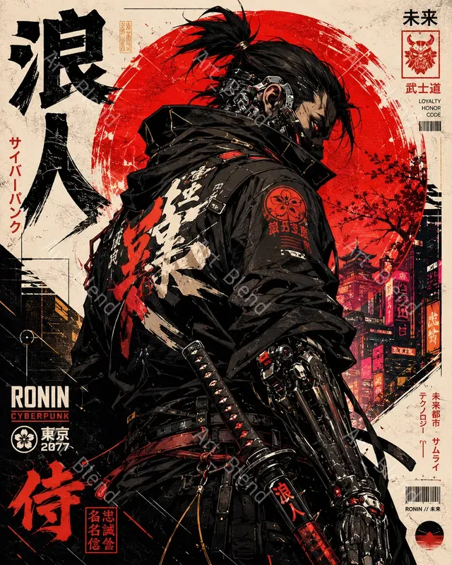 Japanese Manga Posters