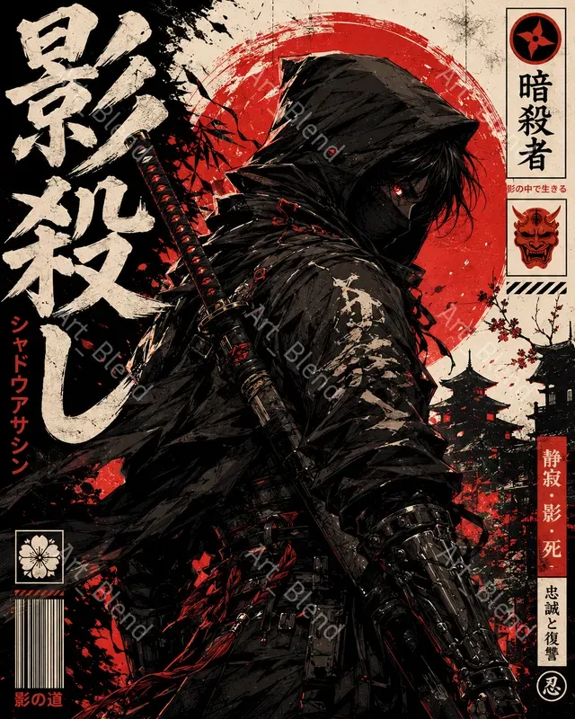 Japanese Manga Posters