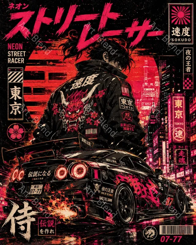 Japanese Manga Posters