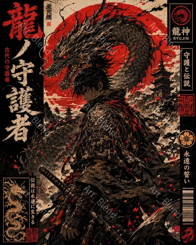 Japanese Manga Posters