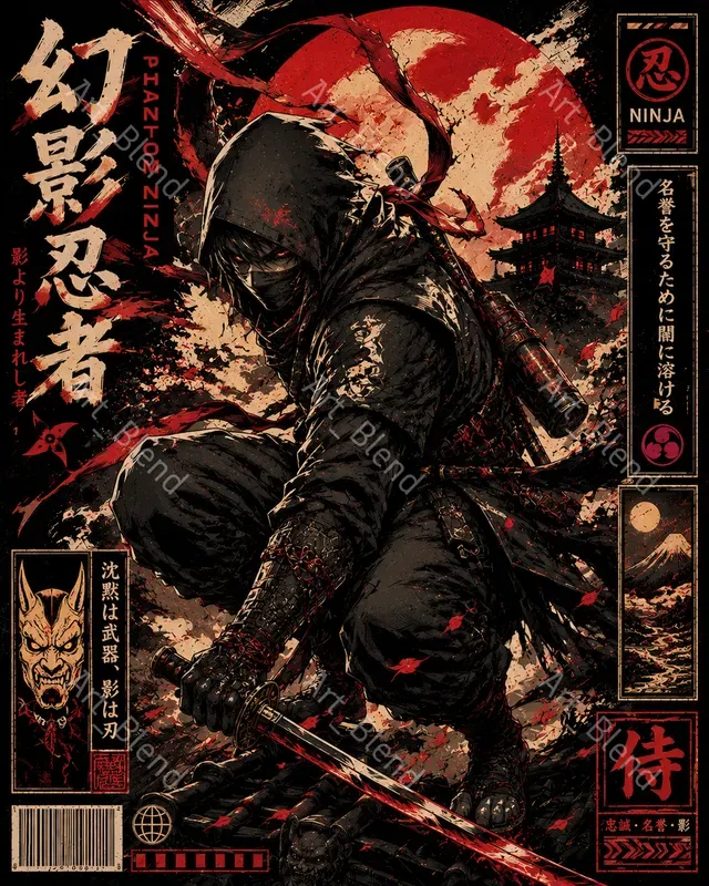 Japanese Manga Posters