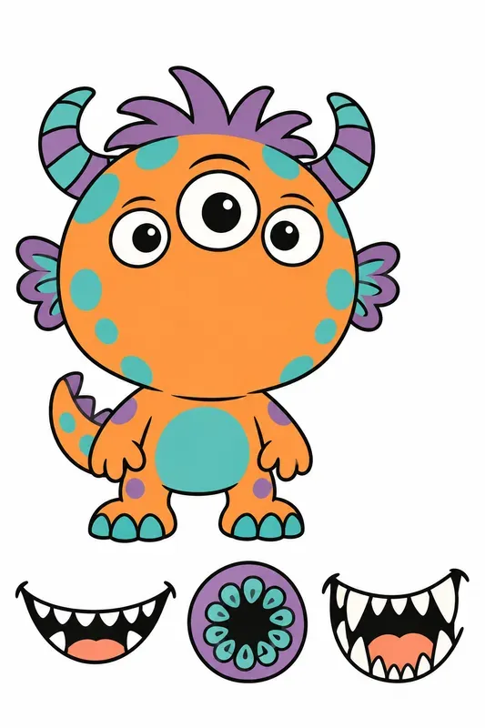 Monster Mix And Match Assembly Pages