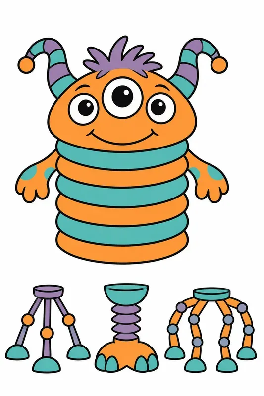 Monster Mix And Match Assembly Pages