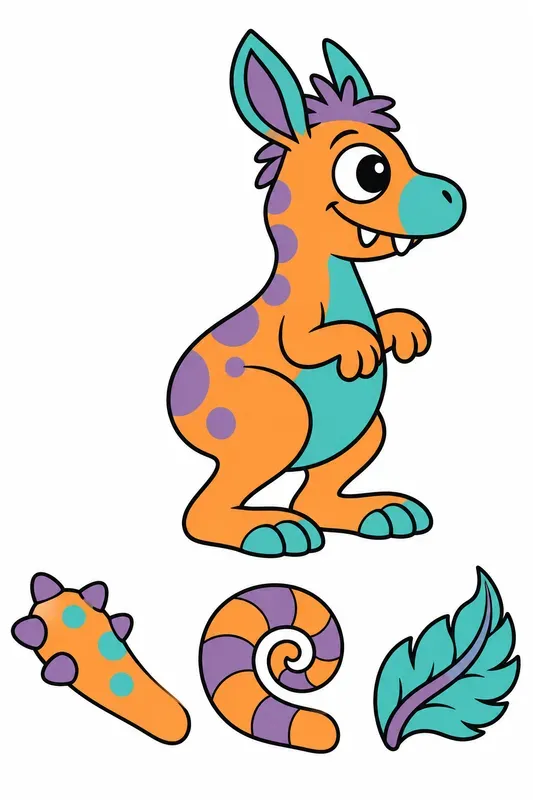 Monster Mix And Match Assembly Pages